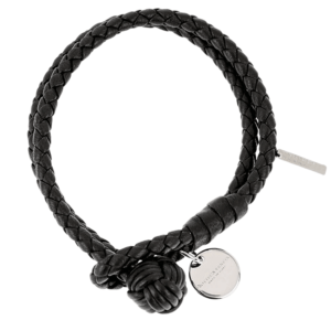 Bottega Veneta Nappa Bracelet Black