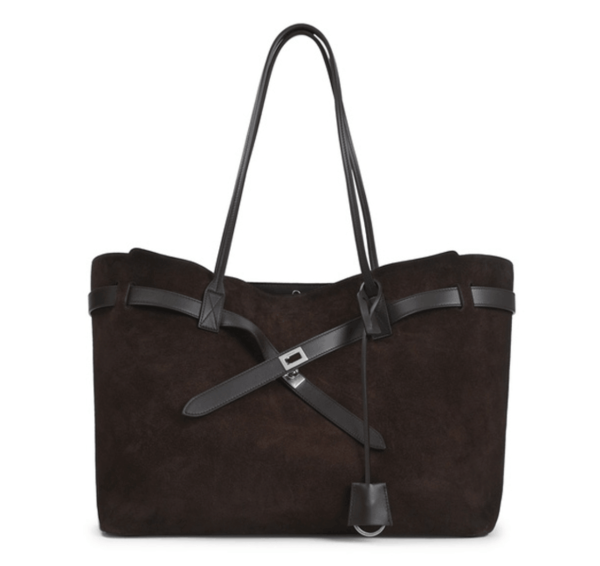 BALENCIAGA Bel Air Brown Large Shoulder Bag 