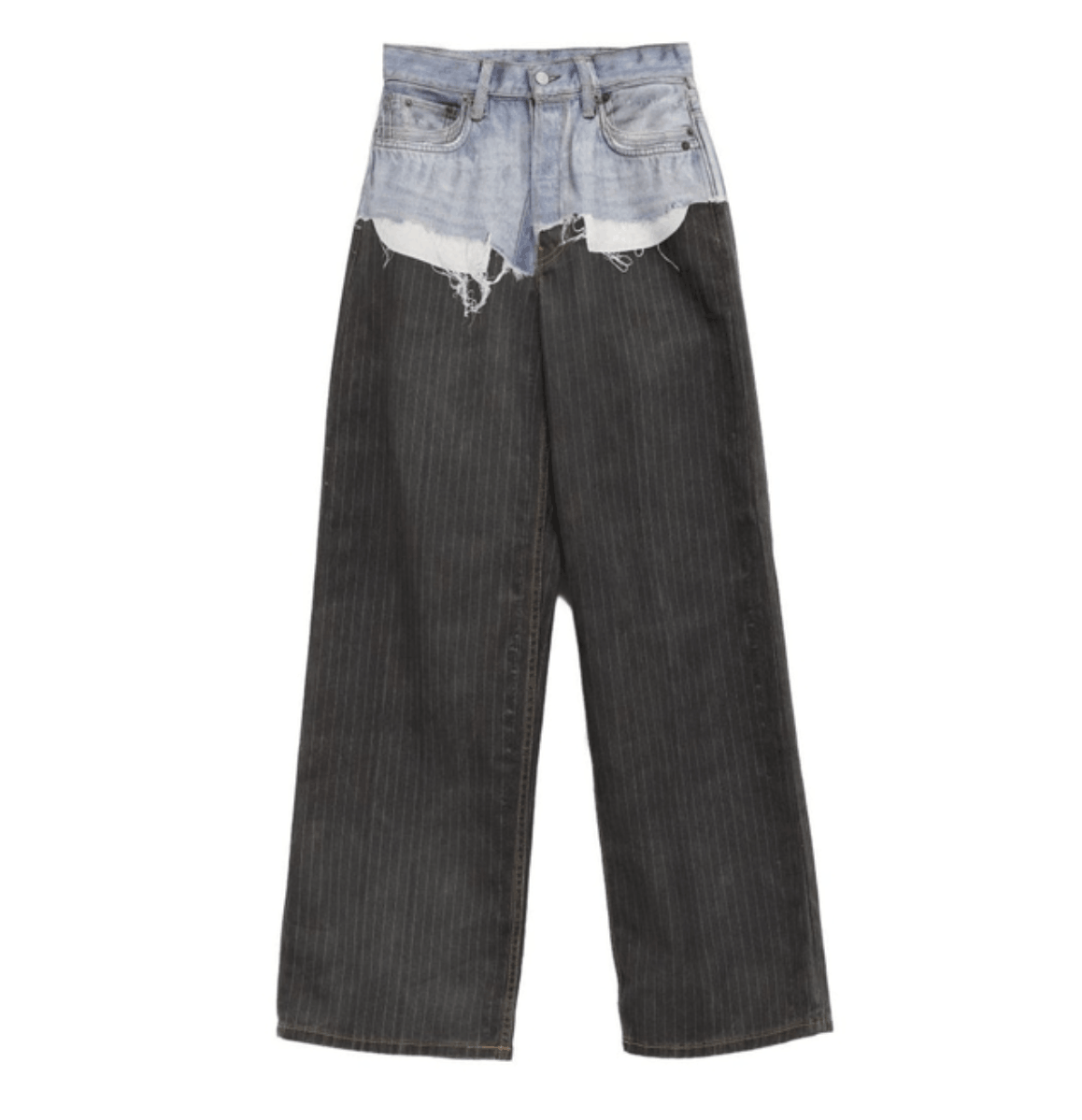 Acne Studios Graphic print wide leg trousers