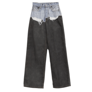 Acne Studios Graphic print wide leg trousers