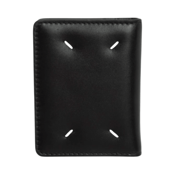 Maison Margiela Soft Calfskin Keyring Card Holder Black
