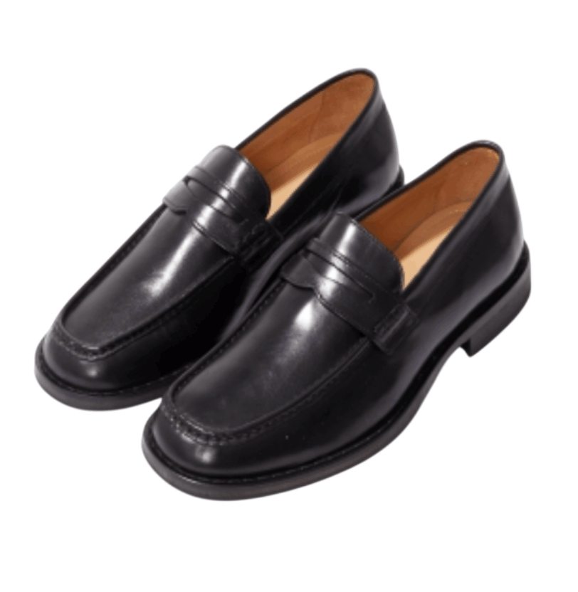 LIGHT LOAFER True Dyed Black Leather 