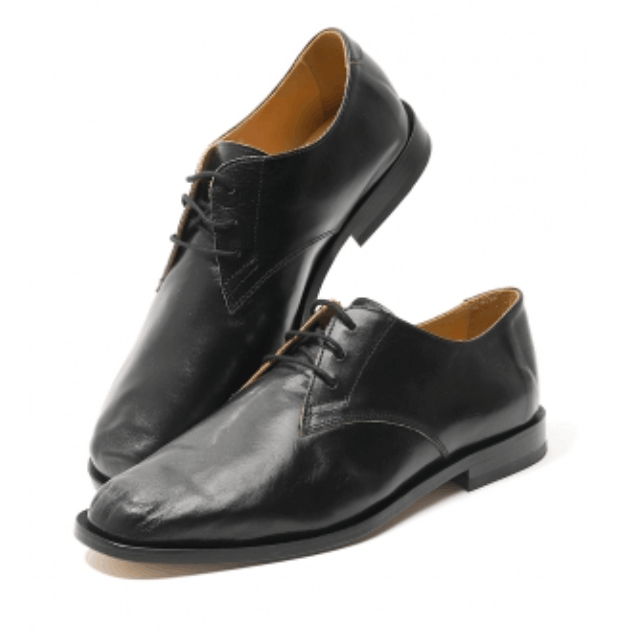 COLLAPSING CONSULTANT True Dye Black Leather 