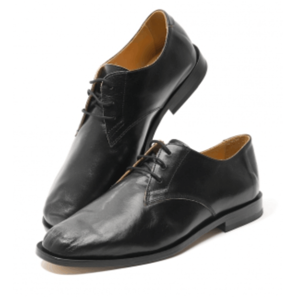 COLLAPSING CONSULTANT True Dye Black Leather 