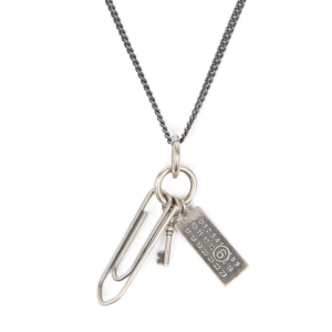 Silver Necklace with pendant MM6 Maison Margiela 
