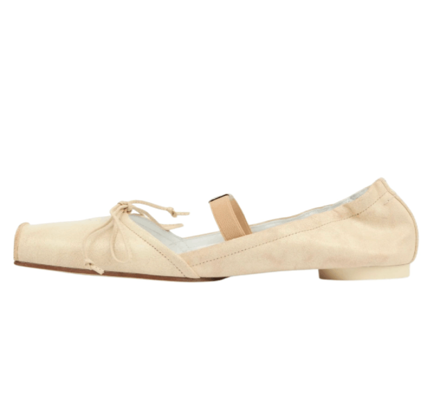Square Toe Ballerina MM6 S66WZ0037 P7706HB496