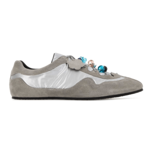 Cecilie Bahnsen Grey Low Top Sneakers