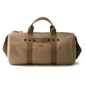 Desert Beige Canvas Duffel Bag