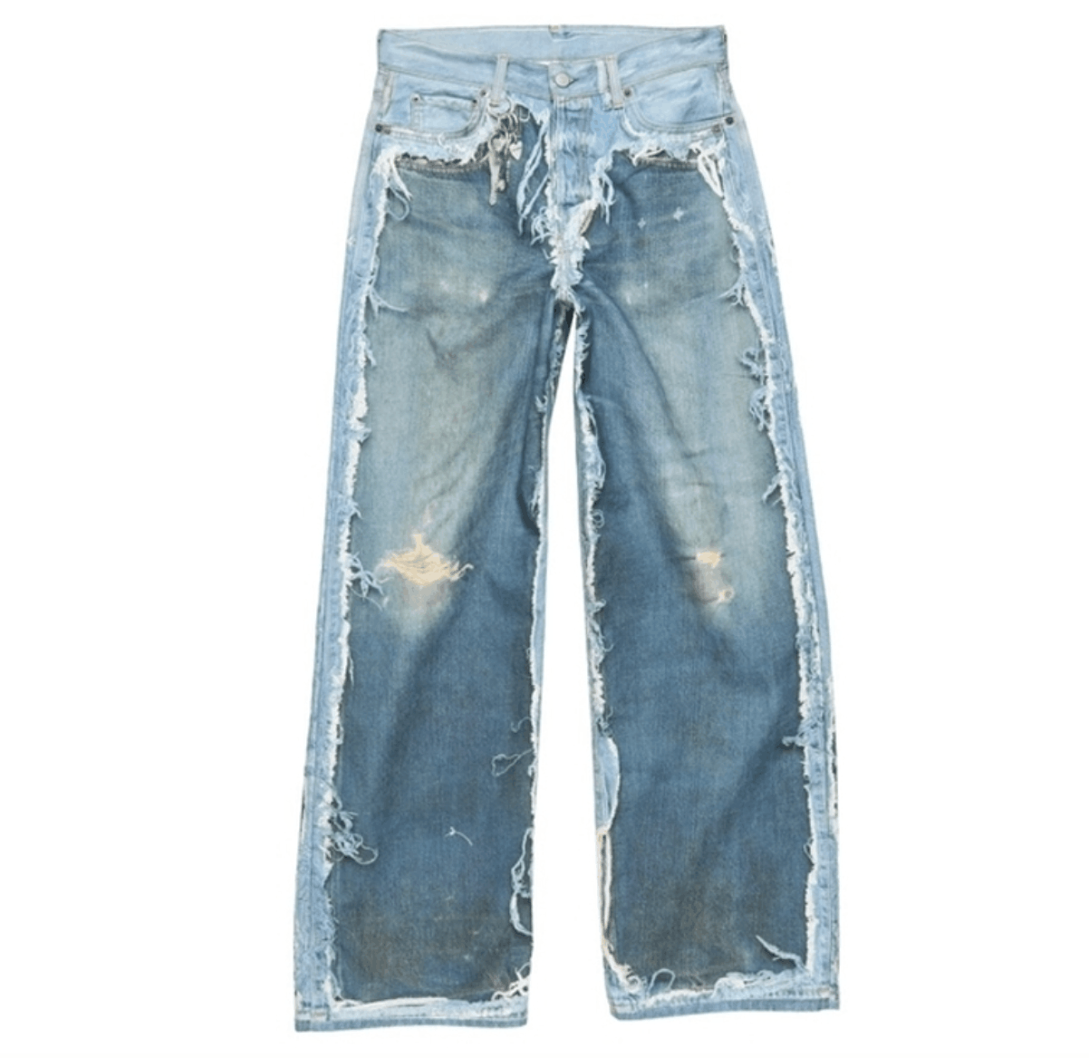 Acne Studios Printed Denim Pants