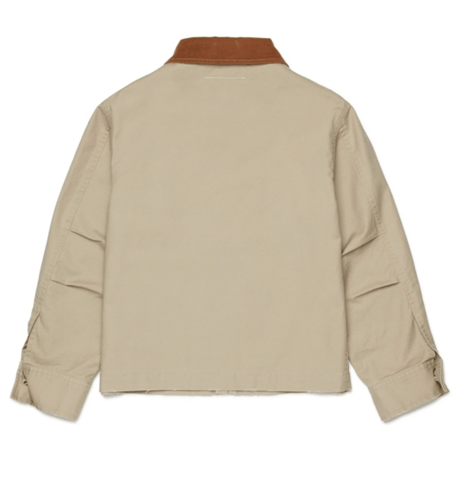 MM6 Maison Margiela Kids corduroy-collar Jacket