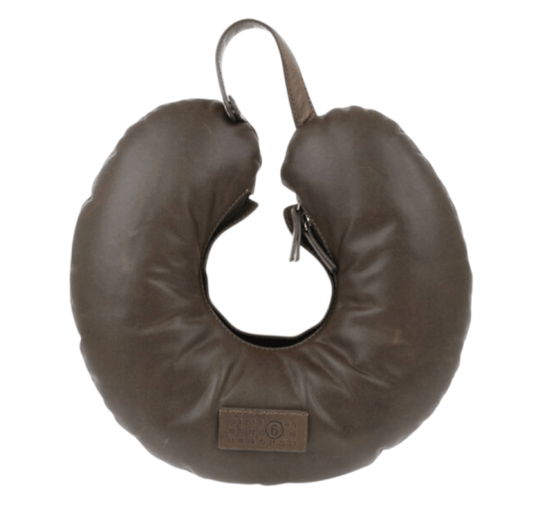 MM6 Maison Margiela Travel Pillow Bag in Brown