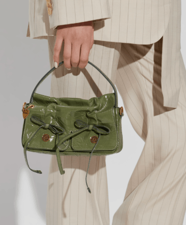 Multipocket micro bag - Wheat green