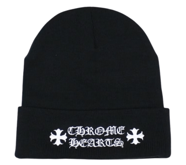 Chrome Hearts Logo Beanie Black