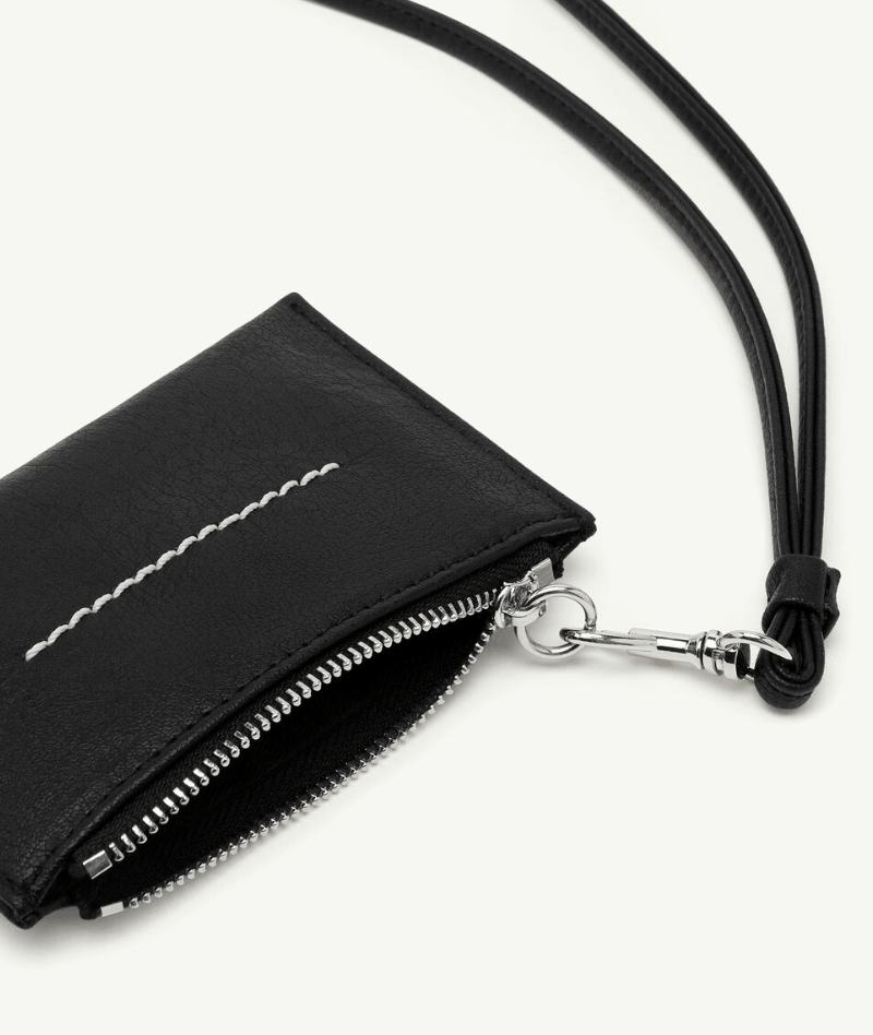 Numeric lanyard cardholder
