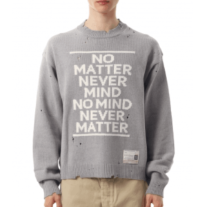 Mihara Yasuhiro Cotton blend sweater