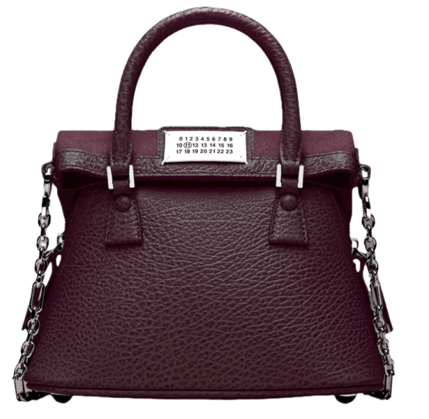 Maison Margiela 5AC Classique Micro Bag Merlot