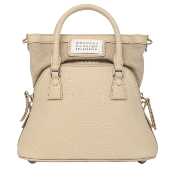 Maison Margiela 5AC Classique Micro Bag Amande