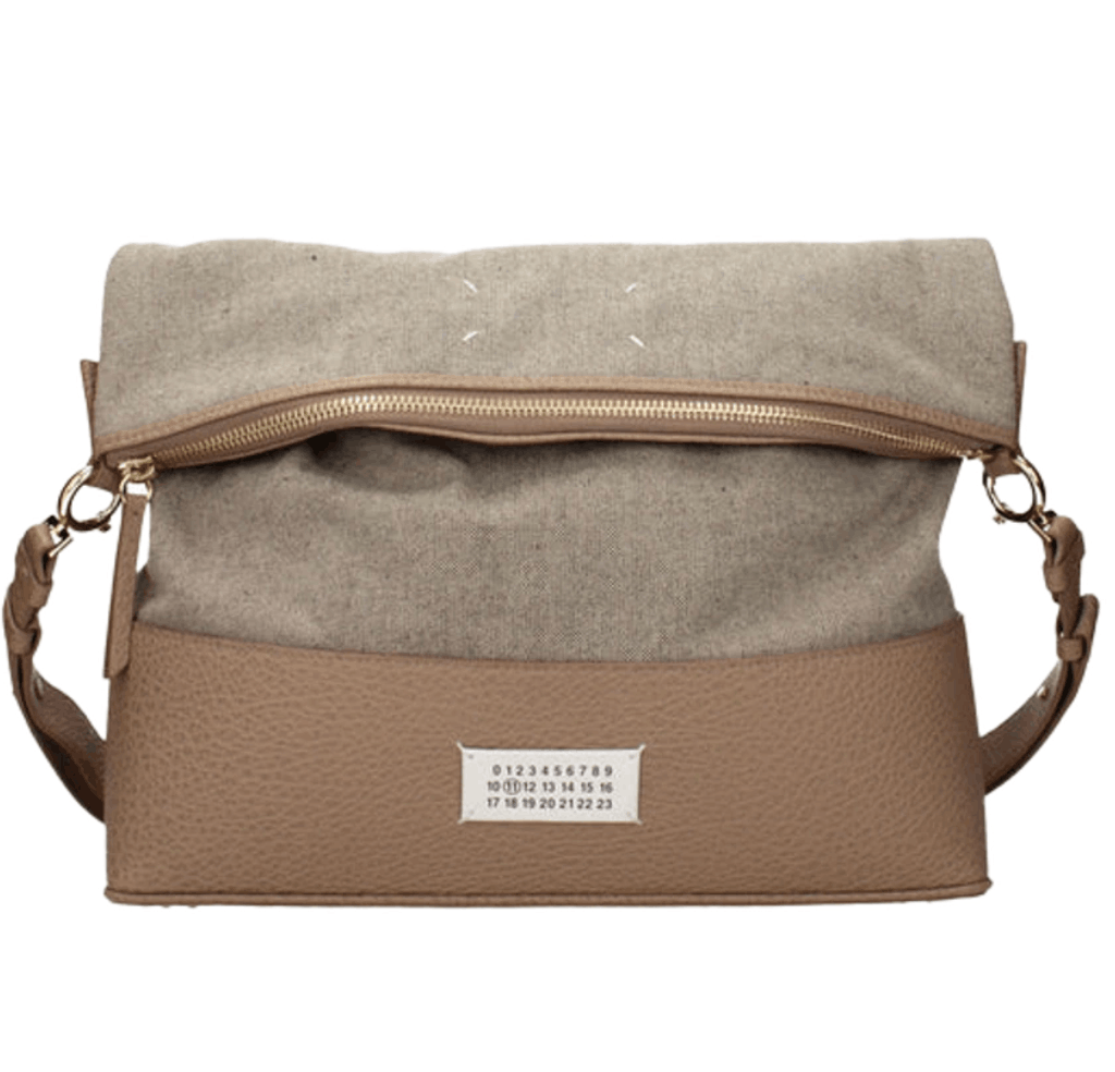 Maison Margiela 5AC Medium Hobo Bag Mud Brown