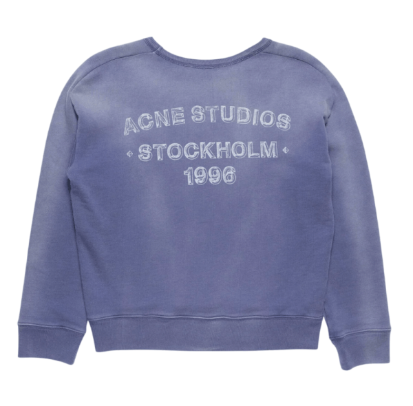 Sprayed logo sweatshirt - Navy