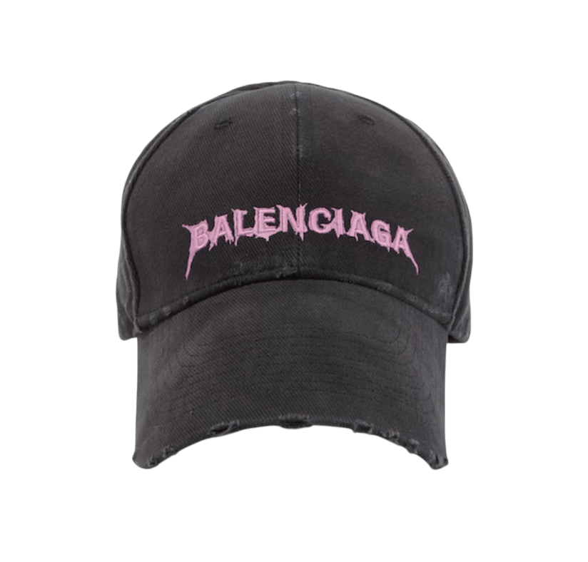 Balenciaga Logo Embroidered Baseball Cap