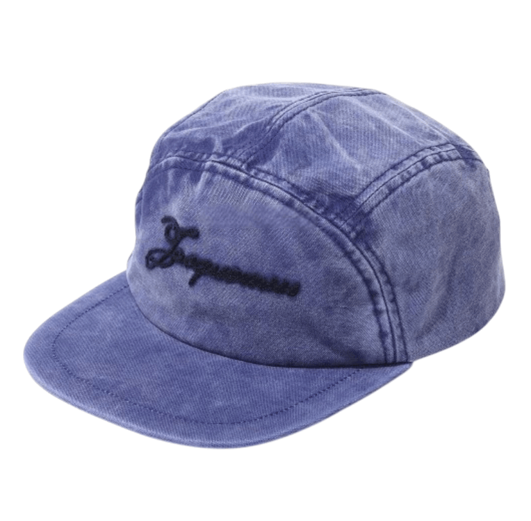 Jacquemus La Bob Ovalie Bucket Hat Blue