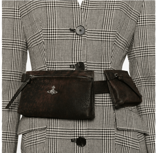 Vivienne Westwood Brown Belt Bags