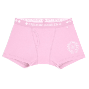 Chrome Hearts Boxer Brief Shorts Baby Pink