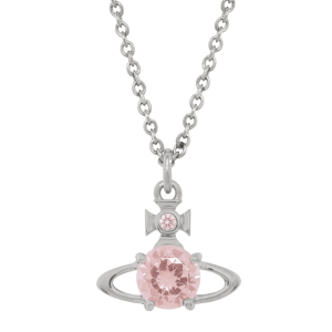 (W) Vivienne Westwood Reina Necklace Silver Champagne