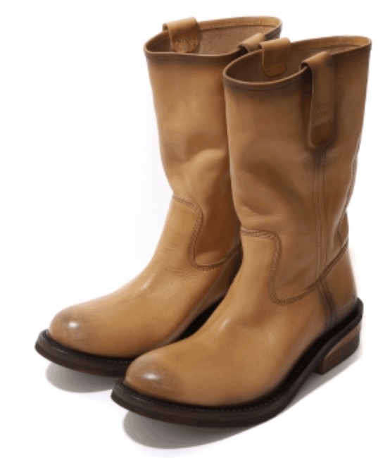 Foule leather booties Light Tan
