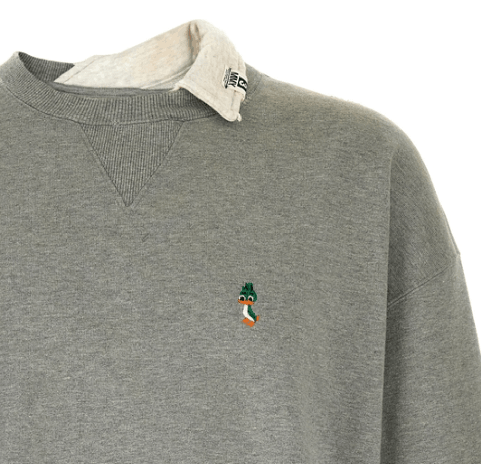 Maison Mihara Yasuhiro Three Layer Felpe Grigio