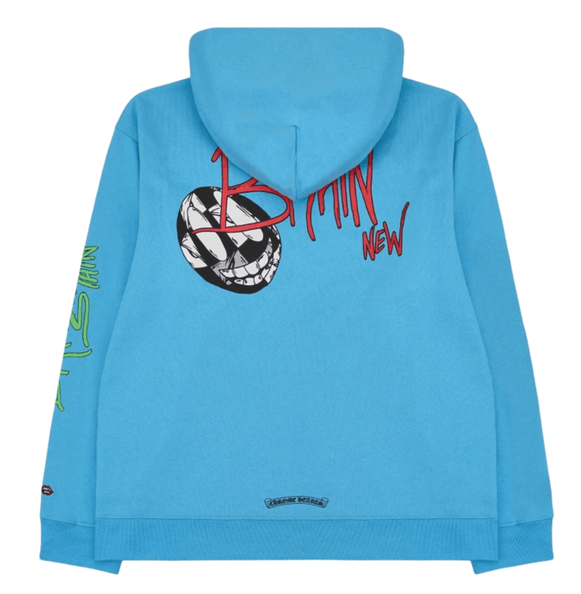Chrome Hearts Matty Boy Brain New Hoodie Blue