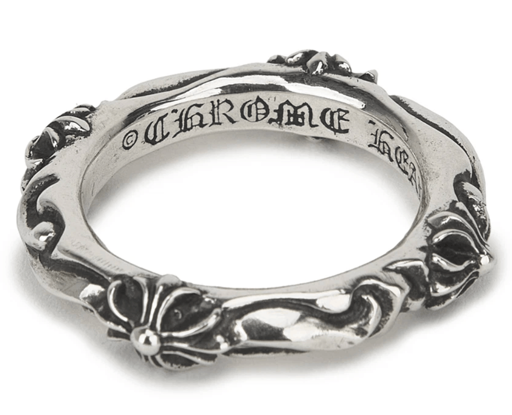 Chrome Hearts SBT Band Ring Silver
