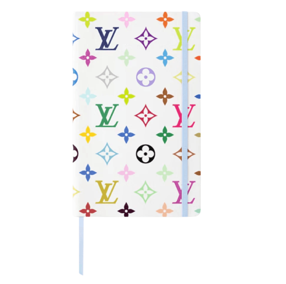 Louis Vuitton x Murakami Takashi Monogram Multicolore Jane Notebook MM White