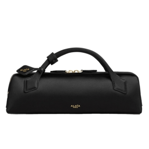 Alaïa LE TECKEL CLUTCH IN SATIN 