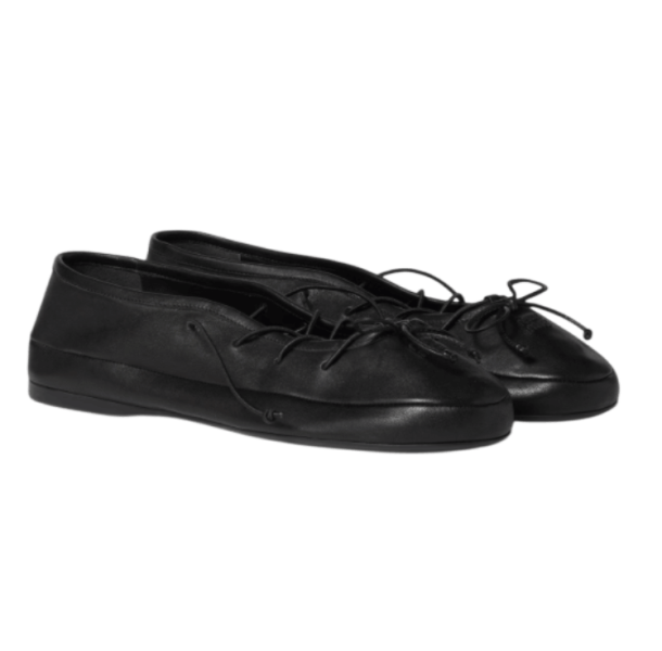 Miu Miu Nappa Ballerinas