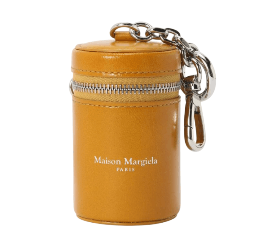 Maison Margiela Zip Chain Dog Waste Bag Dispenser Yellow