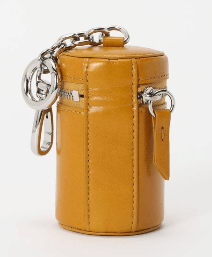 Maison Margiela Zip Chain Dog Waste Bag Dispenser Yellow