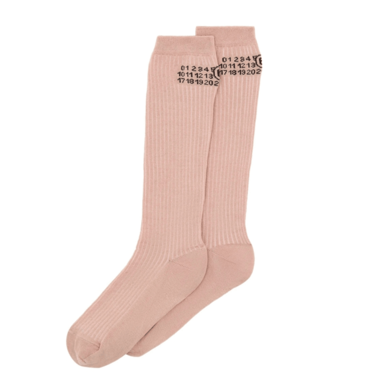 MM6 Maison Margiela Pink Socks