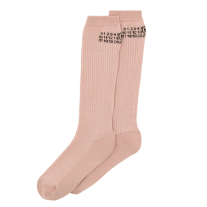 MM6 Maison Margiela Pink Socks