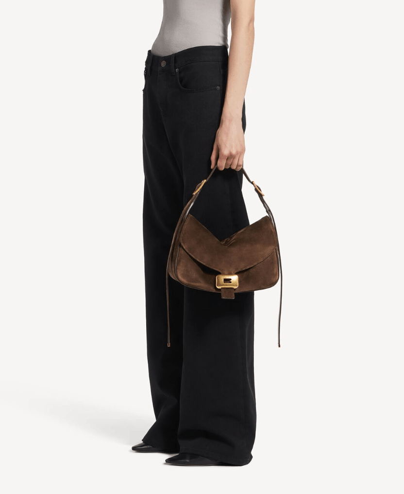 Clicca Shoulder Bag Medium in Muscade