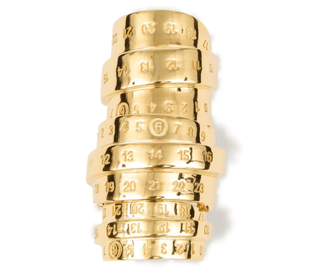 MM6 Maison Margiela Gold Ring