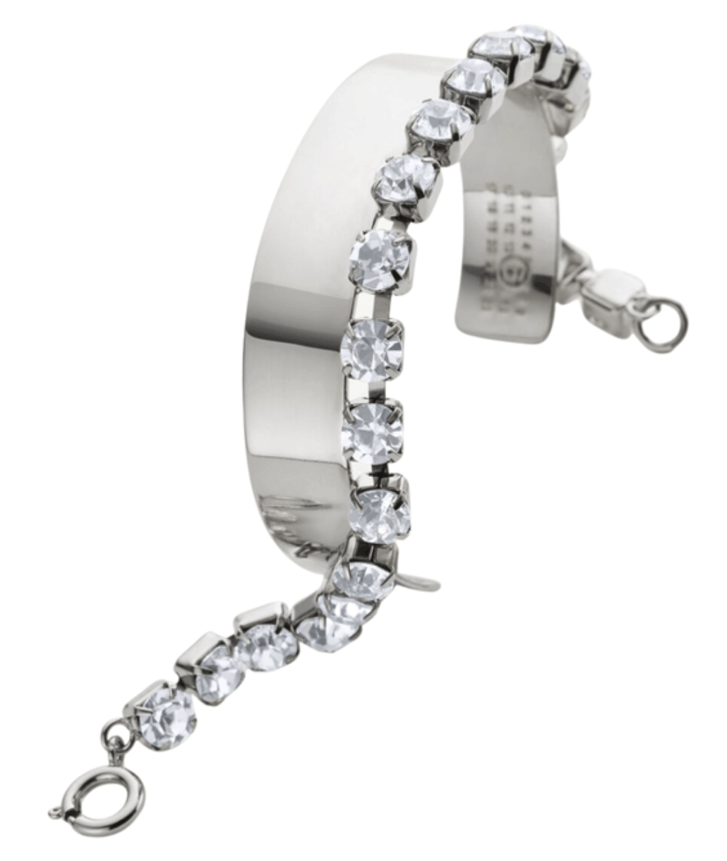 MM6 Rhinestone bracelet 