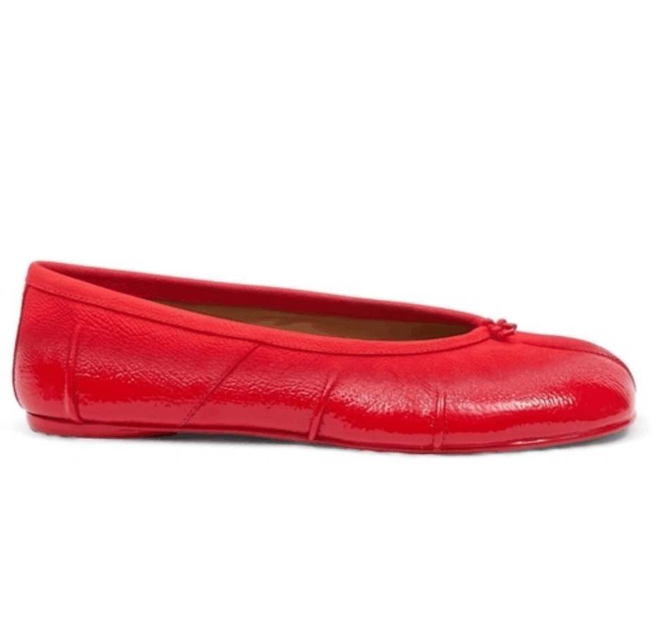 Maison Margiela Tabi Ballerina | Red