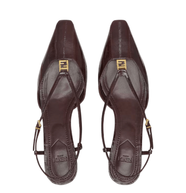 Fendi FFold Fine leathers Brown