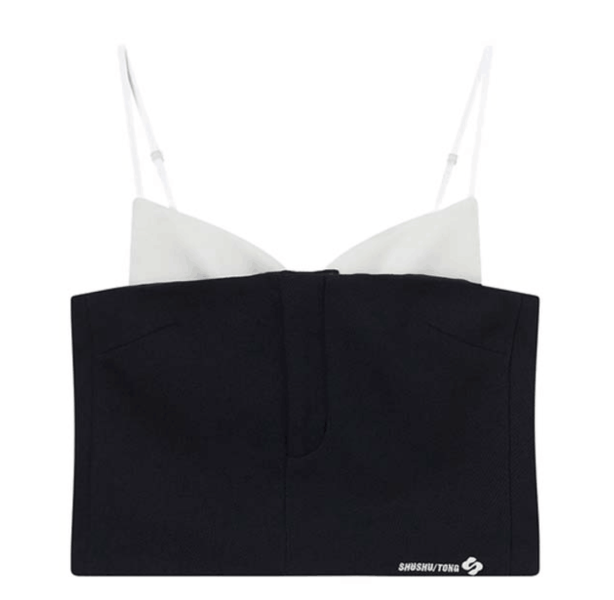 Double Bow Corset Straps Top 