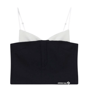 Double Bow Corset Straps Top 