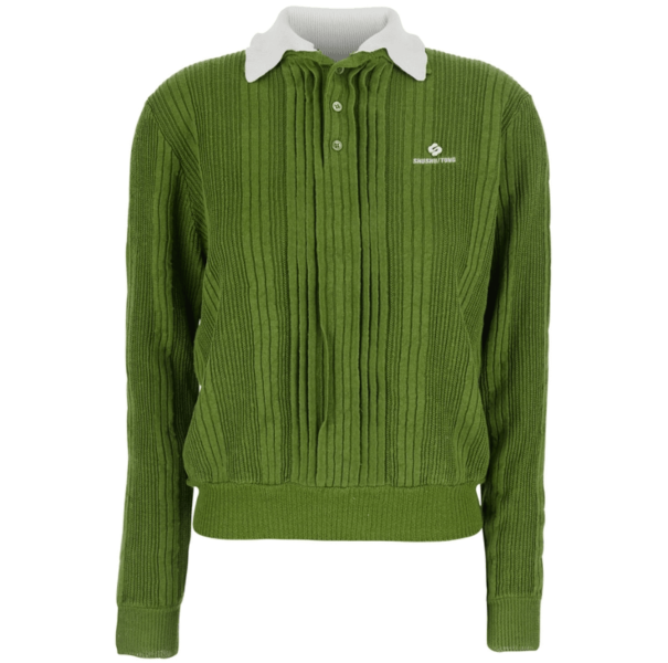SHUSHU/TONG logo-embroidered Polo Top | Green