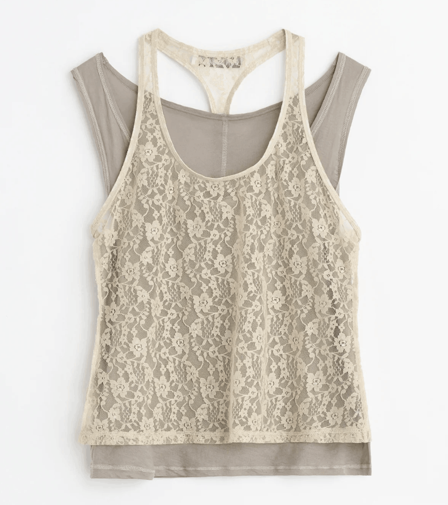 SWIM TANK Velvet Sand Airveil Cotton