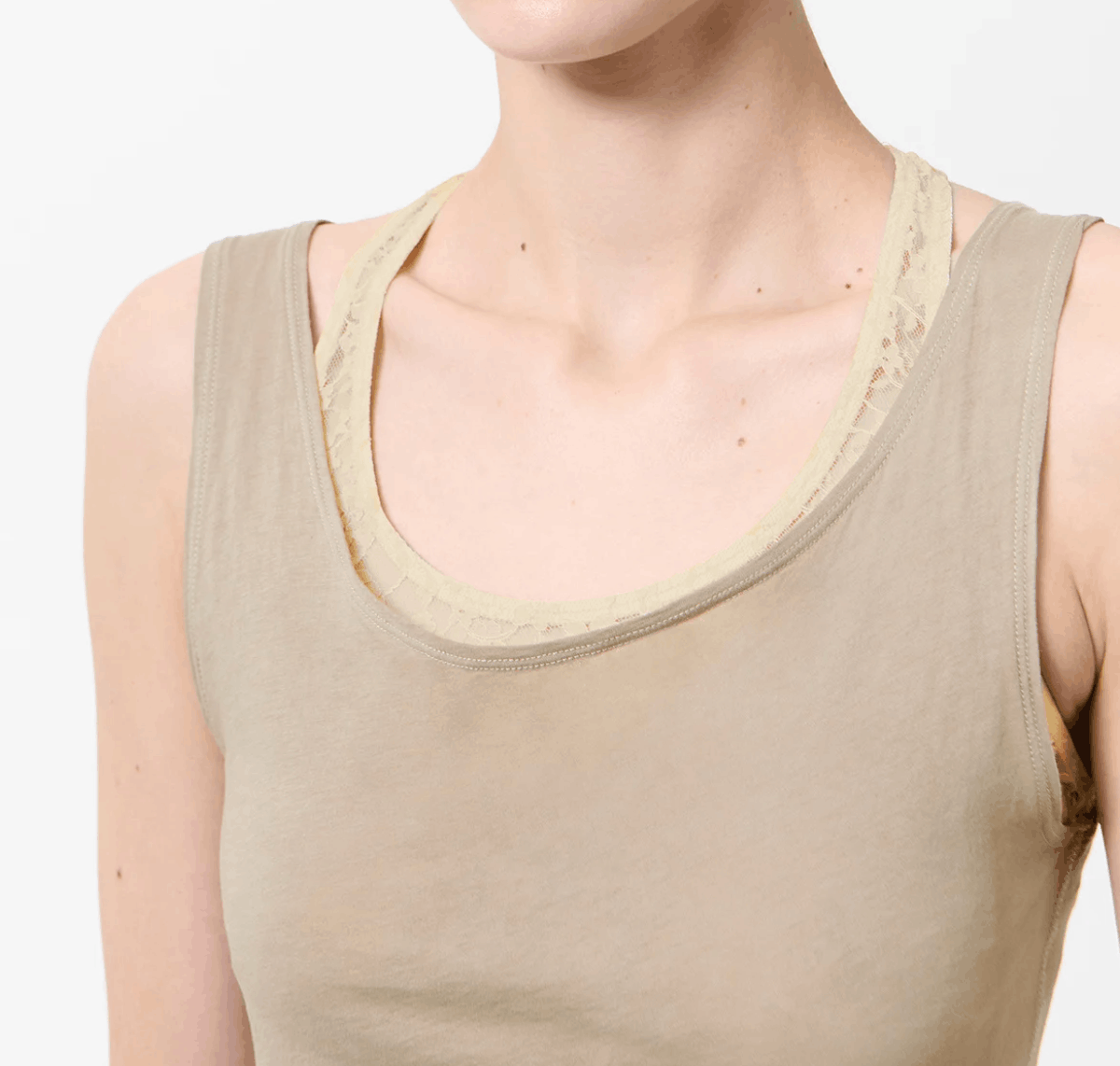 SWIM TANK Velvet Sand Airveil Cotton