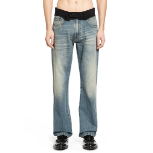 MM6 Maison Margiela Straight Leg Jeans Blue